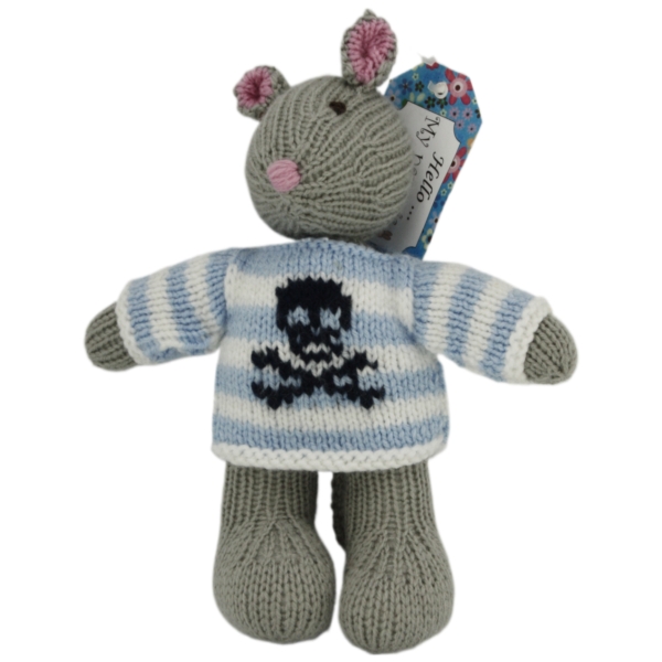 Mouse dressed with Pirate Skull