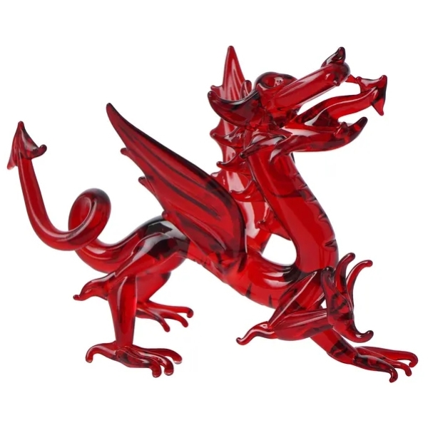 Glass Welsh Dragon