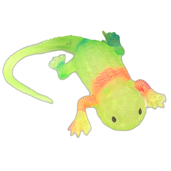 Squidgy Transluscent Lizard - Green