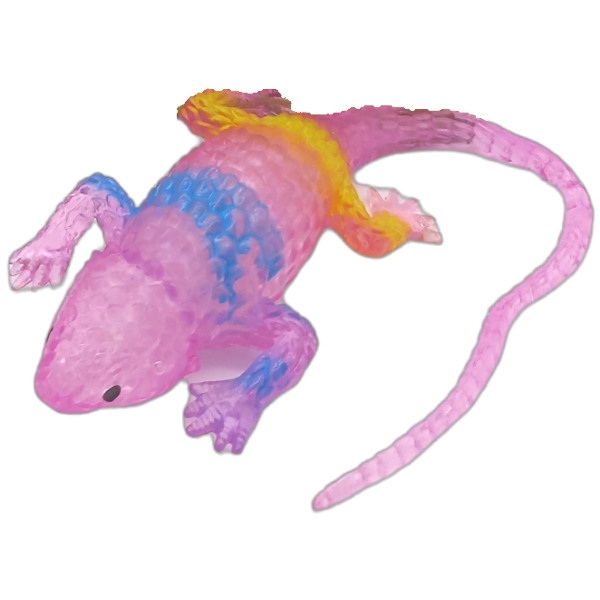 Squidgy Transluscent Lizard - Pink