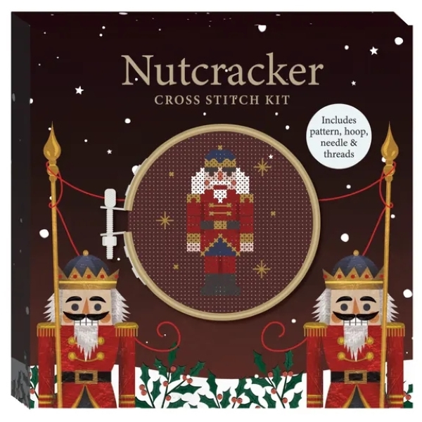 Nutcracker Cross Stitch Kit