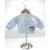 Crochet Light Blue Cardigan, Embellished with Teddy Bear, , Size 2-3 Years - view 1