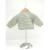 Crochet Sage Green Cardigan, Embellished with Hedge Hog, , Size 6-12 Months - view 2