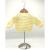 Crochet Light Yellow Cardigan, Embellished with Sheep, White, Size 6-12 Months - view 2