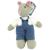 Mouse wearing in Blue Dungarees - view 1