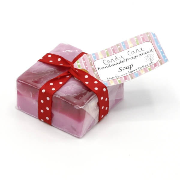 Candy Cane Scented Square Soap