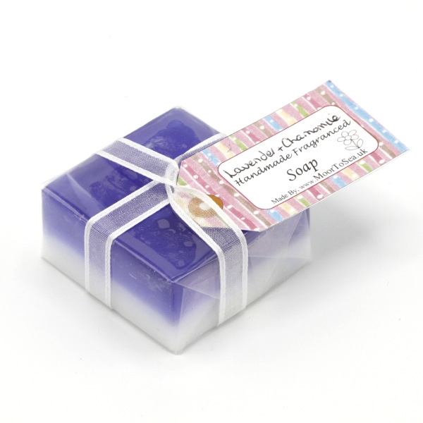 Lavendar & Chamomile Scented Square Soap