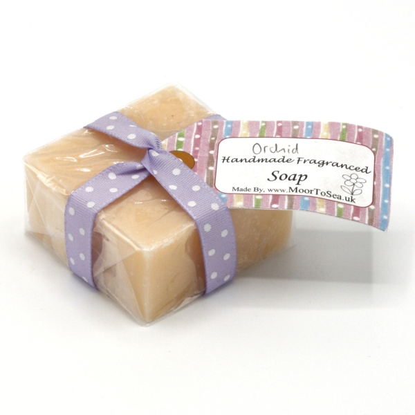 Orchid Scented Square Soap