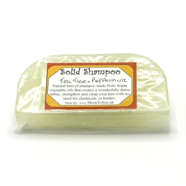 Tea Tree and Peppermint Solid Shampoo